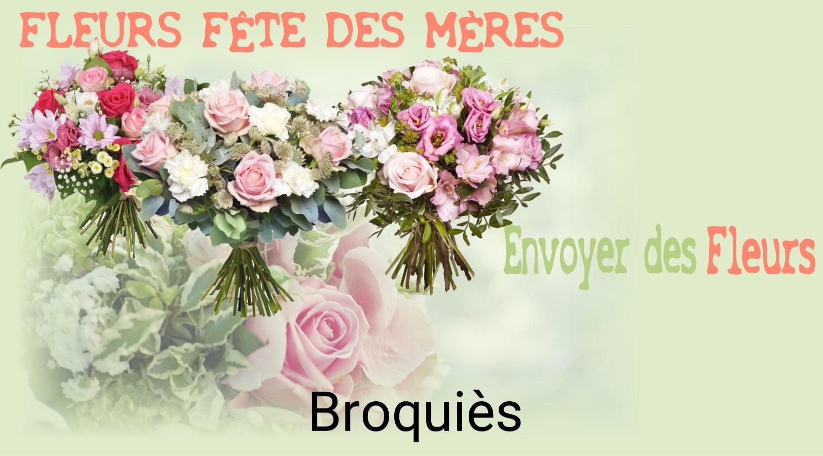 Bouquet de Fête des Mères livré à Broquiès